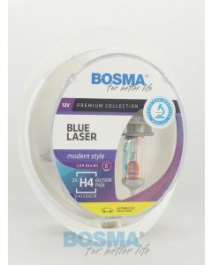 BOSMA BLUE LASER H4 12V 60/55W P43T (2SZT.) 