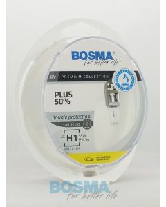 BOSMA PLUS 50% H1 12V 55W P14,5S (2SZT.)